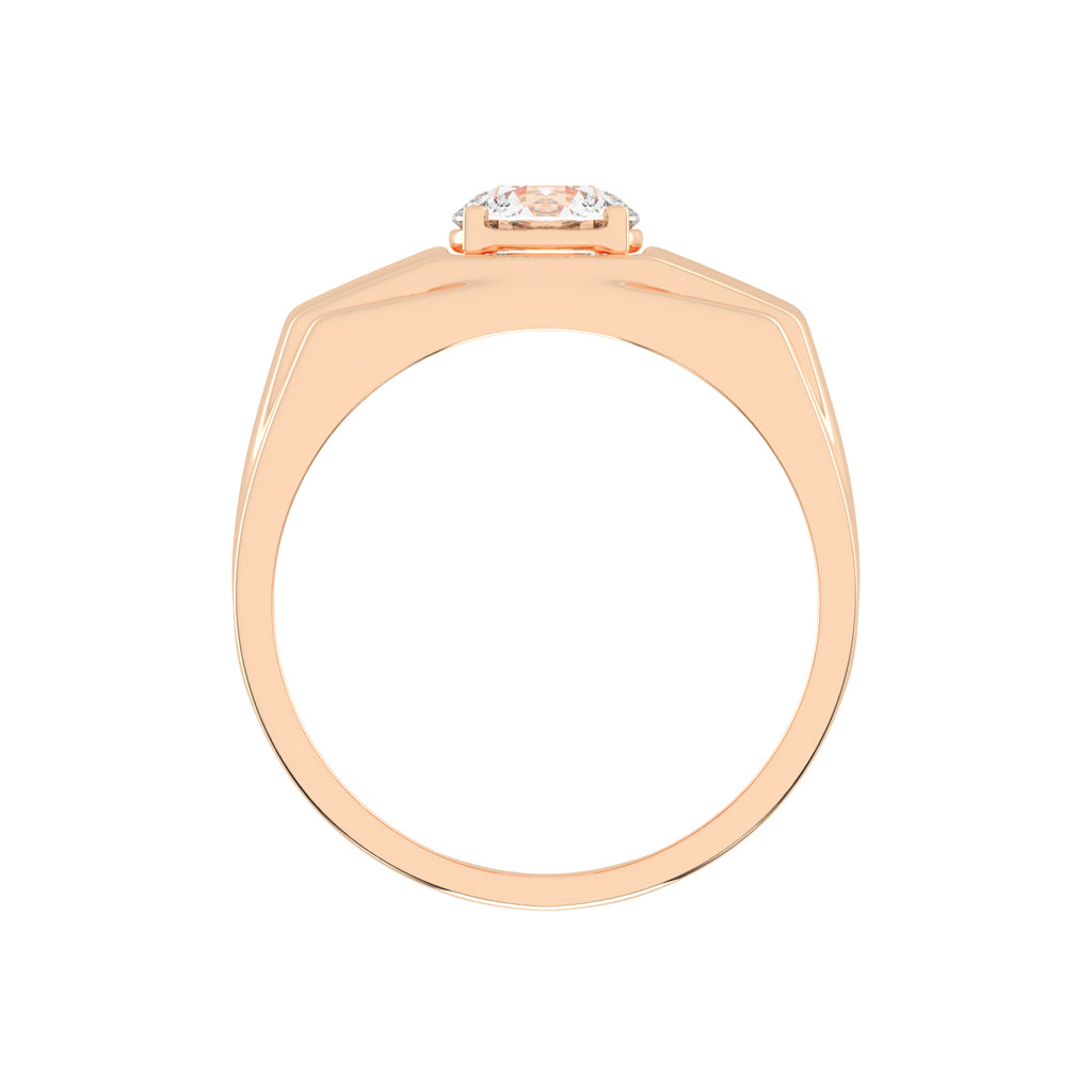 1.00Ct Round Shape Solitaire