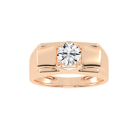 1.00Ct Round Shape Solitaire