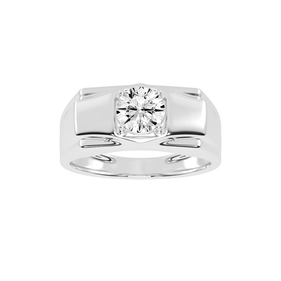 1.00Ct Round Shape Solitaire
