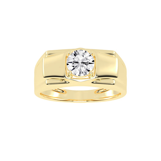 1.00Ct Round Shape Solitaire