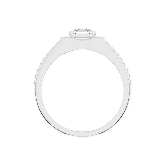 1Ct Princess Shape Solitaire