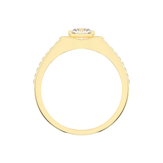 1Ct Princess Shape Solitaire