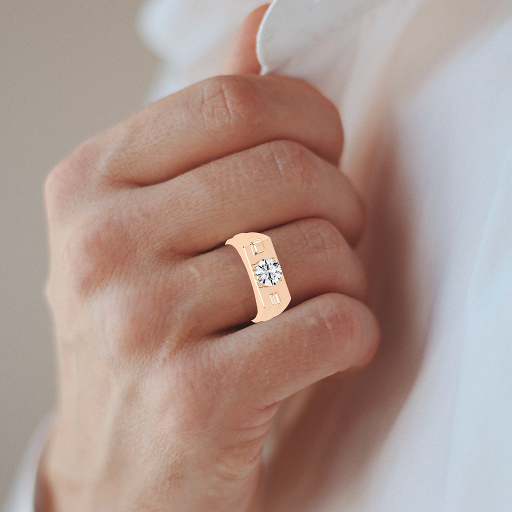 1.25Ct Round Shape Solitaire