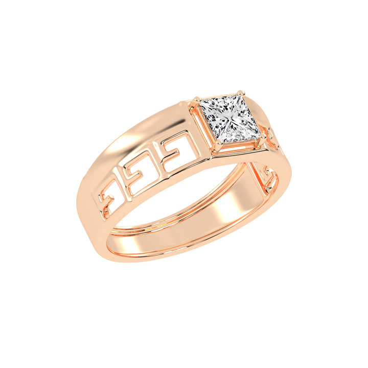 1.00Ct Princess Shape Solitaire