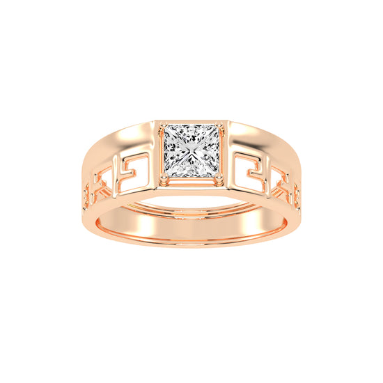 1.00Ct Princess Shape Solitaire