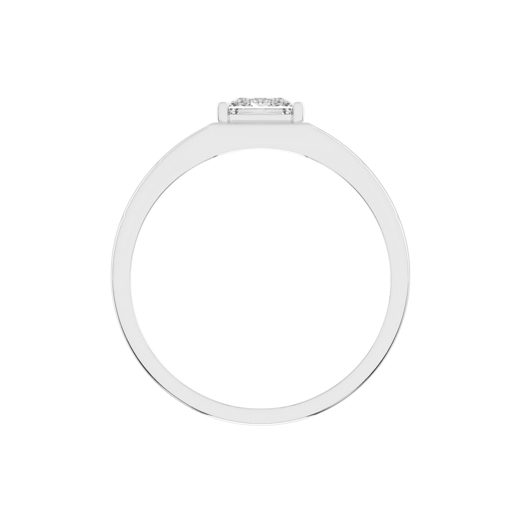 1.00Ct Princess Shape Solitaire