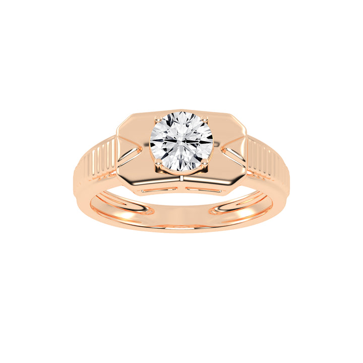 1.00Ct Round Shape Solitaire