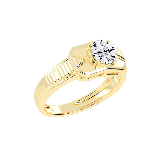 1.00Ct Round Shape Solitaire
