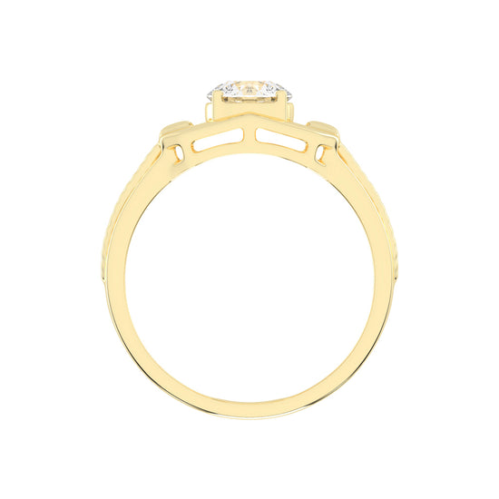 1.00Ct Round Shape Solitaire