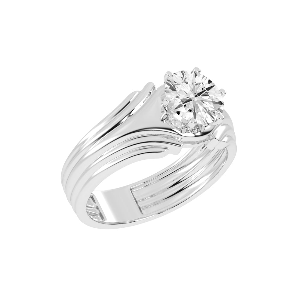 2.00Ct Round Shape Solitaire
