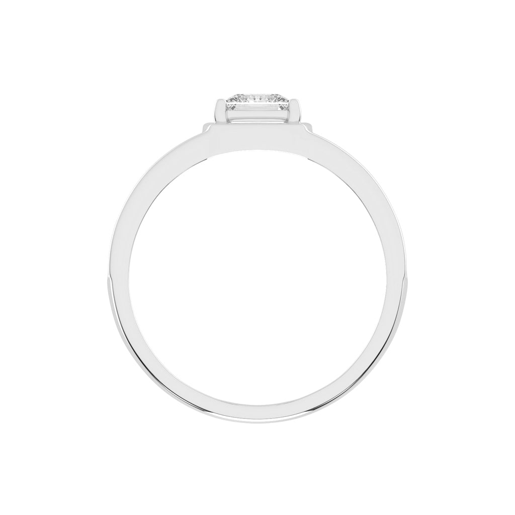 1.00Ct Princess Shape Solitaire