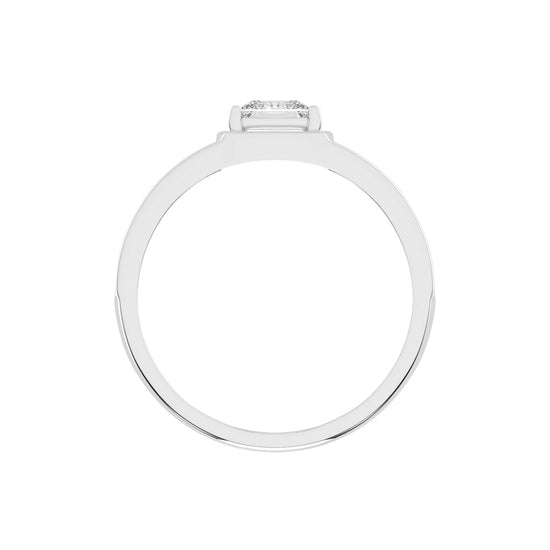 1.00Ct Princess Shape Solitaire