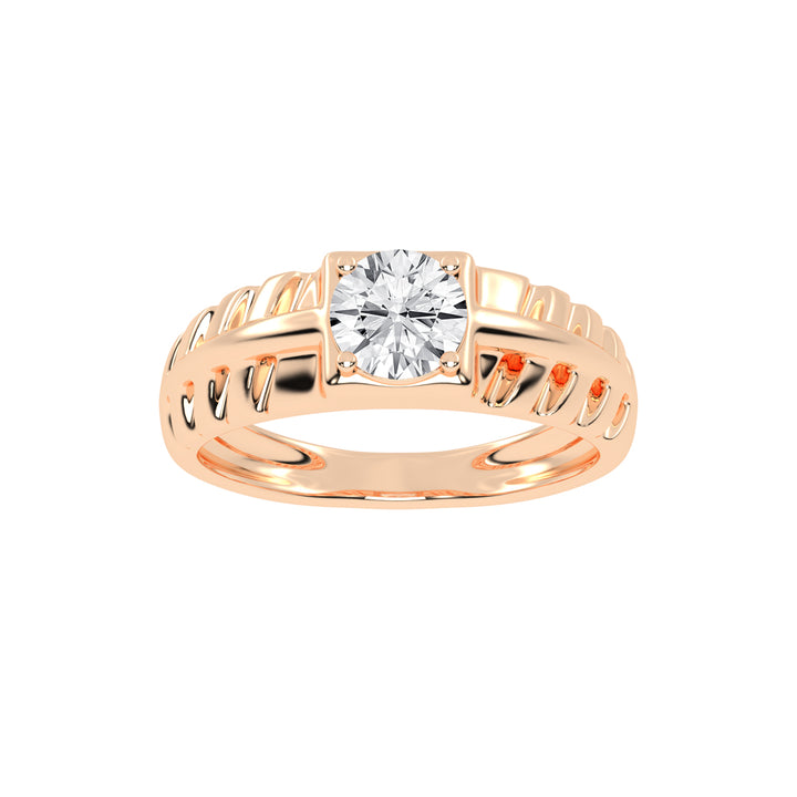 1.00Ct Round Shape Solitaire