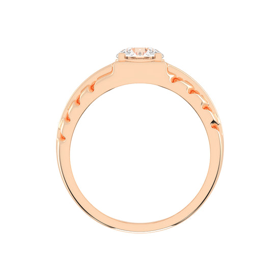 1.00Ct Round Shape Solitaire