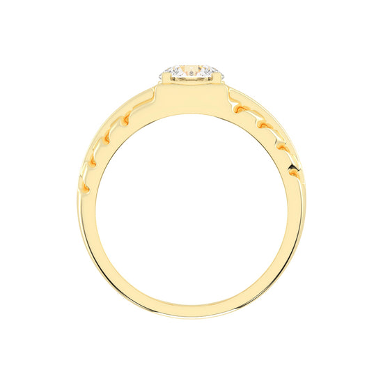 1.00Ct Round Shape Solitaire