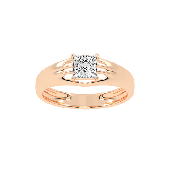 1Ct Princess Shape Solitaire