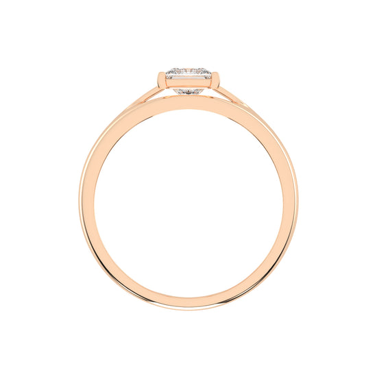 1Ct Princess Shape Solitaire