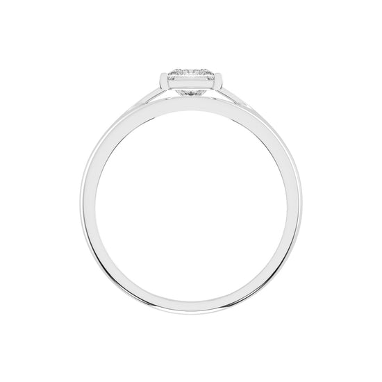 1Ct Princess Shape Solitaire