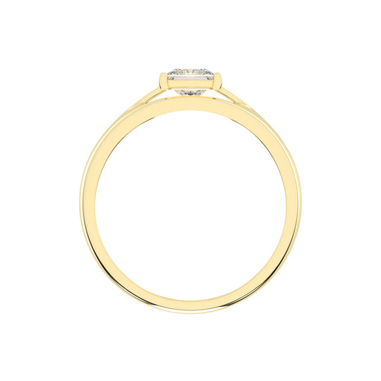 1Ct Princess Shape Solitaire