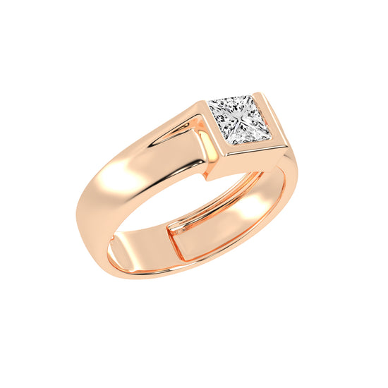 1Ct Princess Shape Solitaire