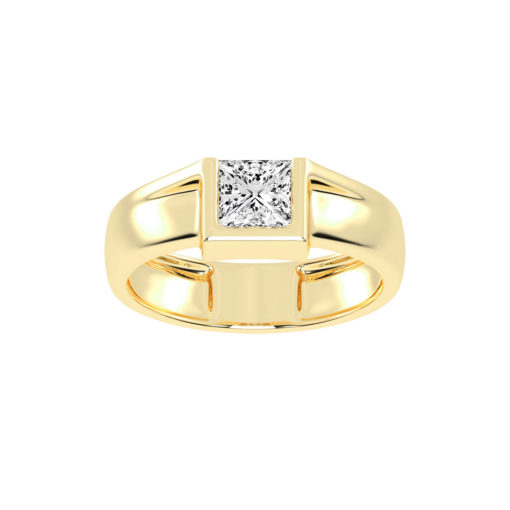 1Ct Princess Shape Solitaire