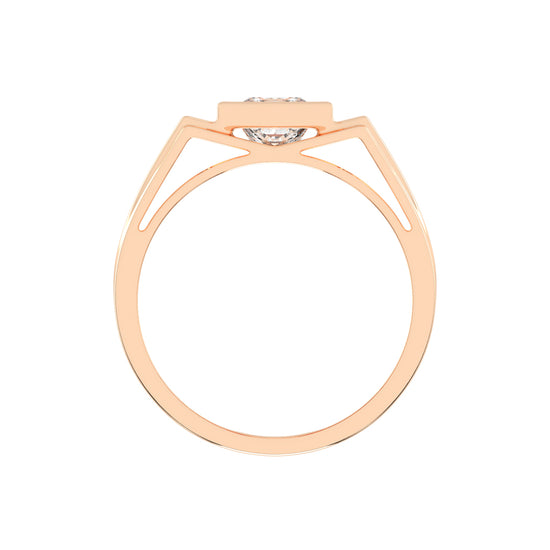1.25Ct Princess Shape Solitaire