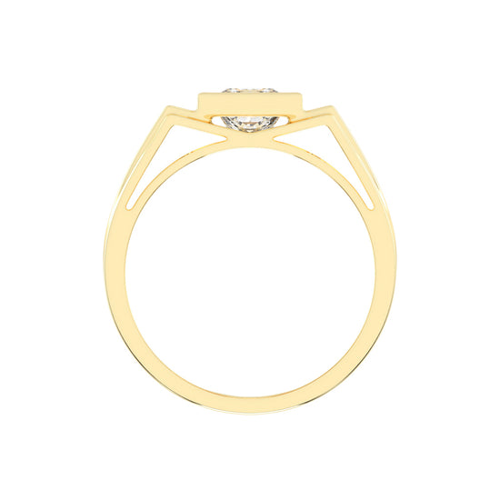 1.25Ct Princess Shape Solitaire