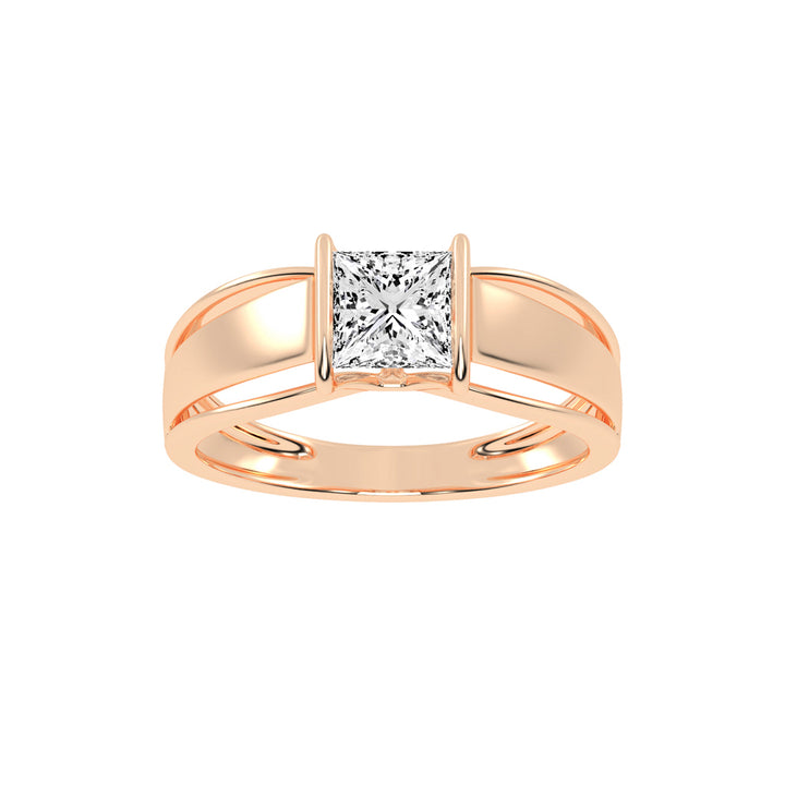 1.25Ct Princess Shape Solitaire