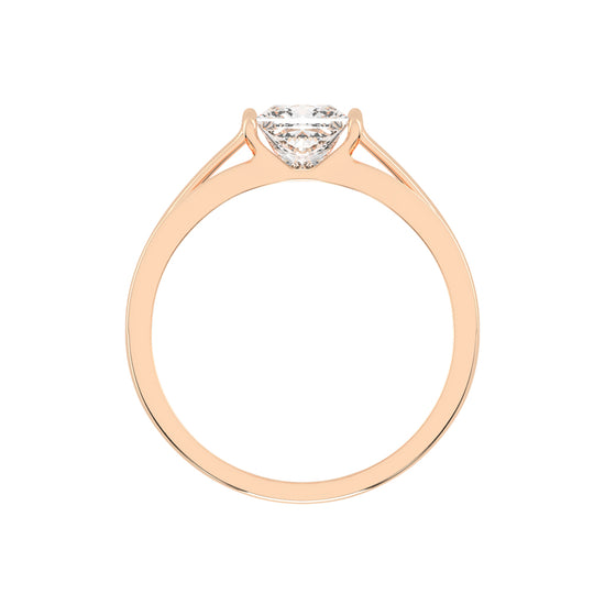 1.25Ct Princess Shape Solitaire