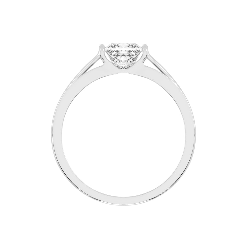 1.25Ct Princess Shape Solitaire