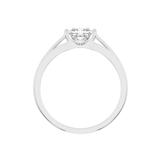 1.25Ct Princess Shape Solitaire