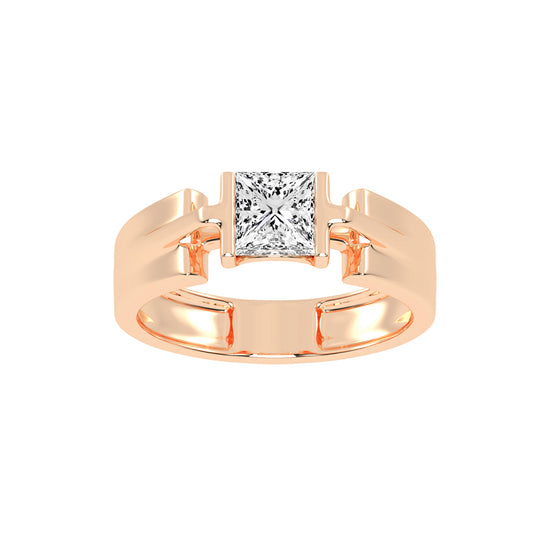 1.25Ct Princess Shape Solitaire