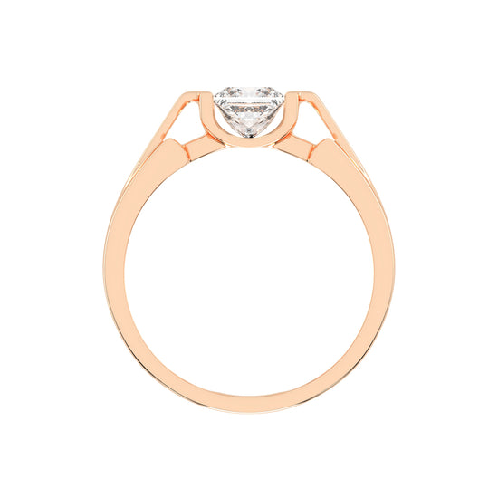 1.25Ct Princess Shape Solitaire