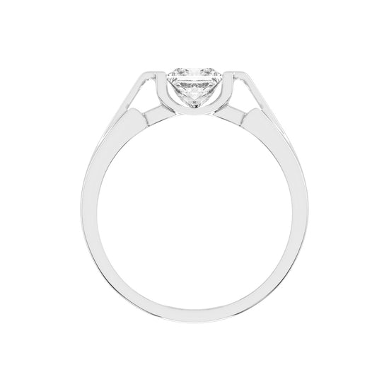 1.25Ct Princess Shape Solitaire
