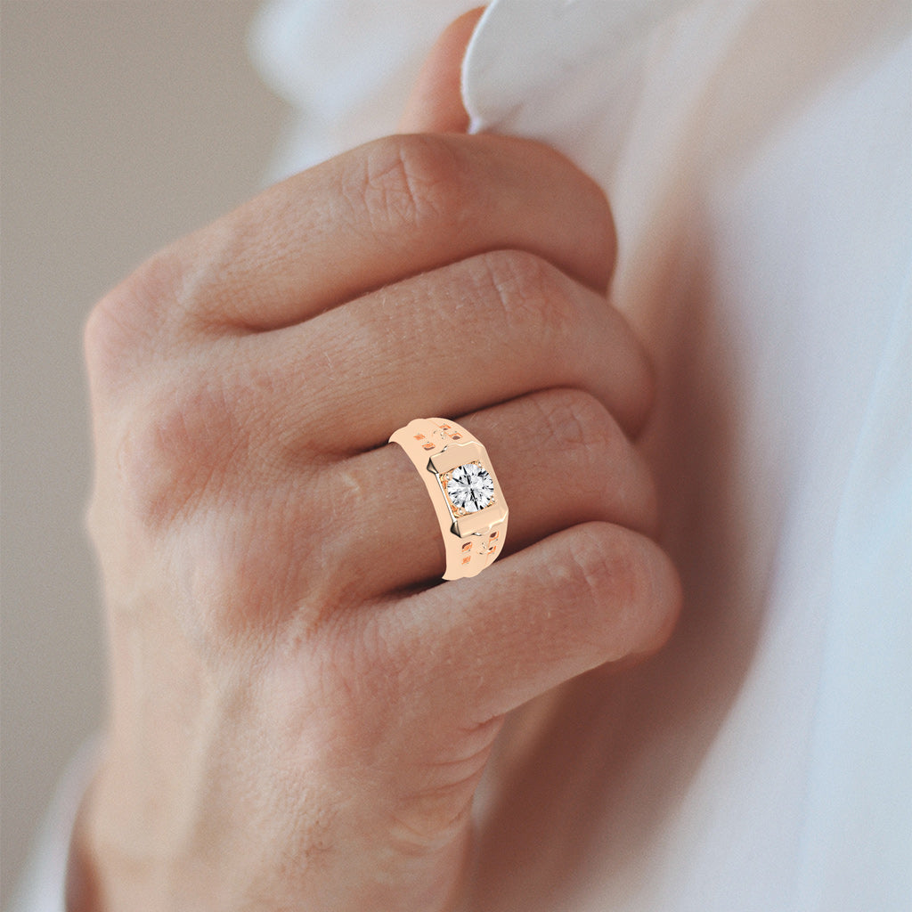 1.25Ct Round Shape Solitaire