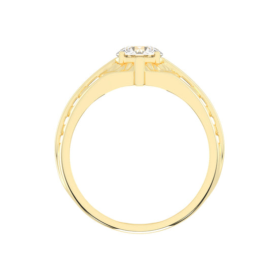 Luxe Vertex 1.00Ct Round Shape Solitaire