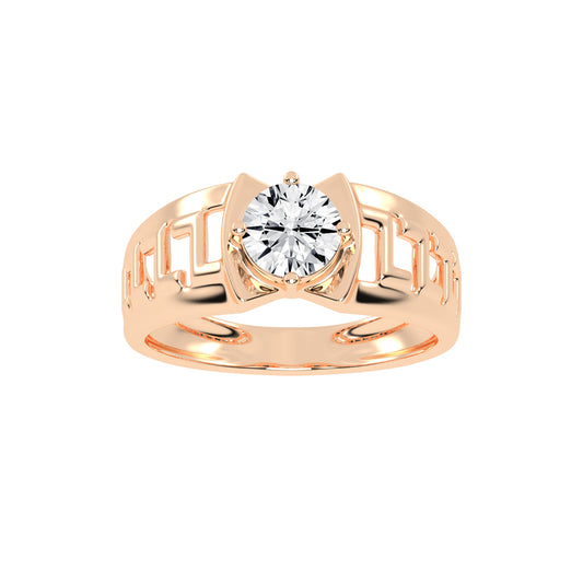 1.00Ct Round Shape Solitaire