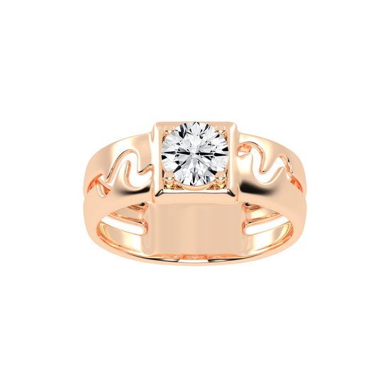 1Ct Round Shape Solitaire