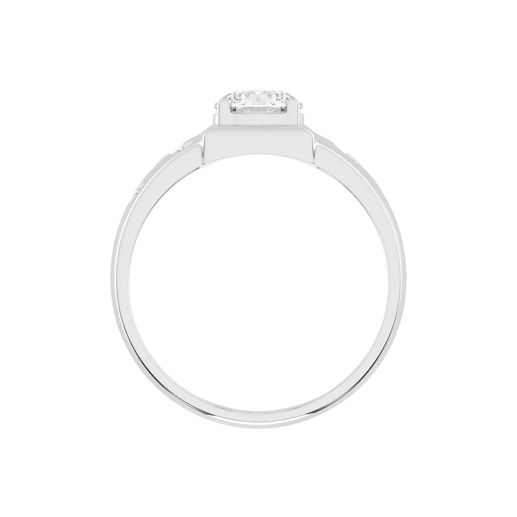 1Ct Round Shape Solitaire