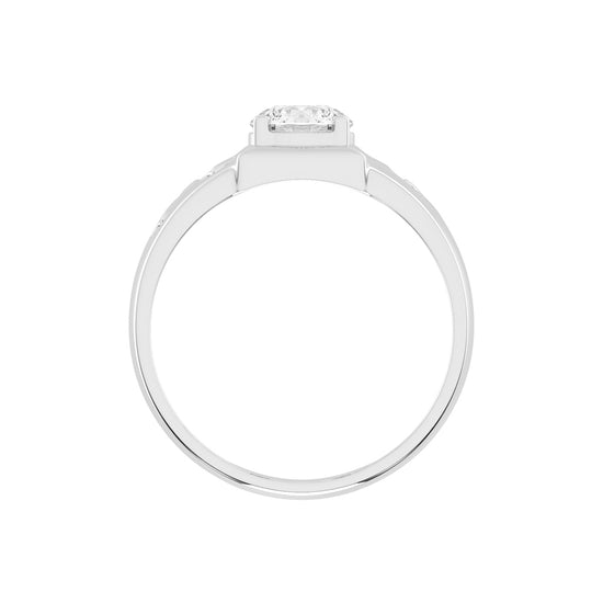 1Ct Round Shape Solitaire