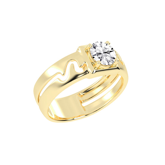 1Ct Round Shape Solitaire