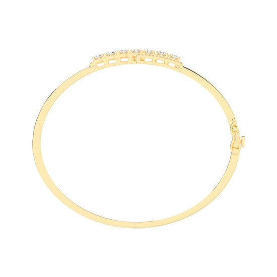 Briona Oval Cut Kada Lab Diamond Bracelet