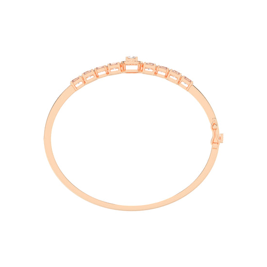 Melora Oval Cut Kada Lab Diamond Bracelet