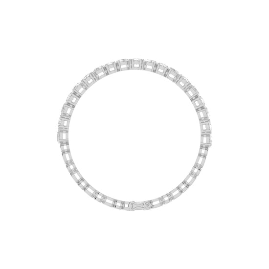 Lyra 5Ct Oval Cut Tennis Lab Diamond Bracelet