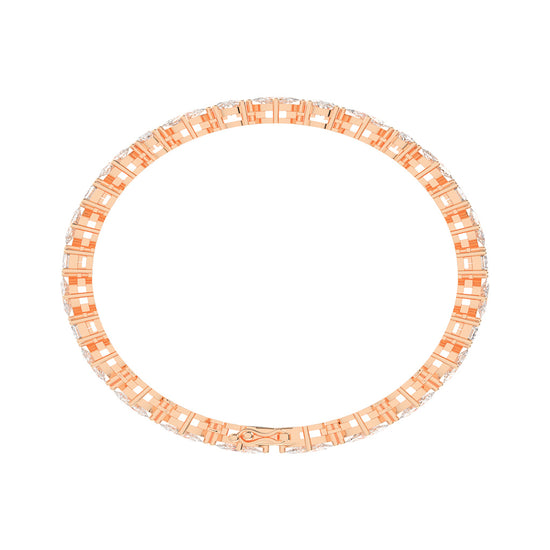 Eirlys 8Ct Shared Prong Tennis Lab Diamond Bracelet