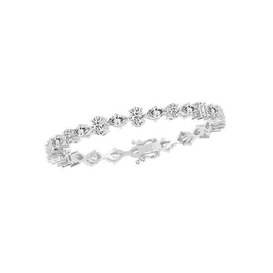 Eirlys 8Ct Shared Prong Tennis Lab Diamond Bracelet