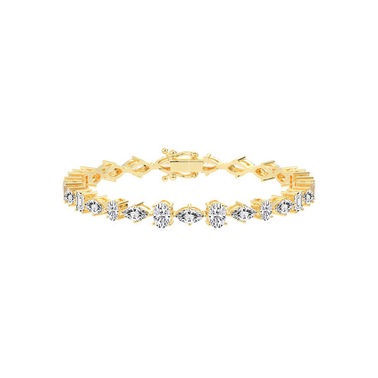 Eirlys 8Ct Shared Prong Tennis Lab Diamond Bracelet