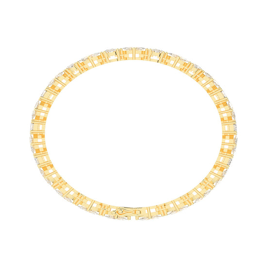 Eirlys 8Ct Shared Prong Tennis Lab Diamond Bracelet