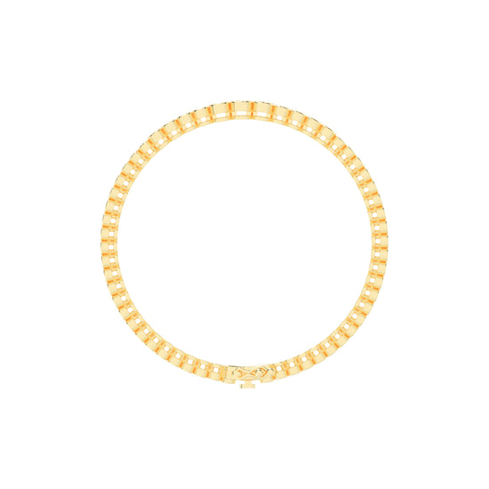 Livia 1.25Ct Bezel Round Cut Tennis Lab Diamond Bracelet