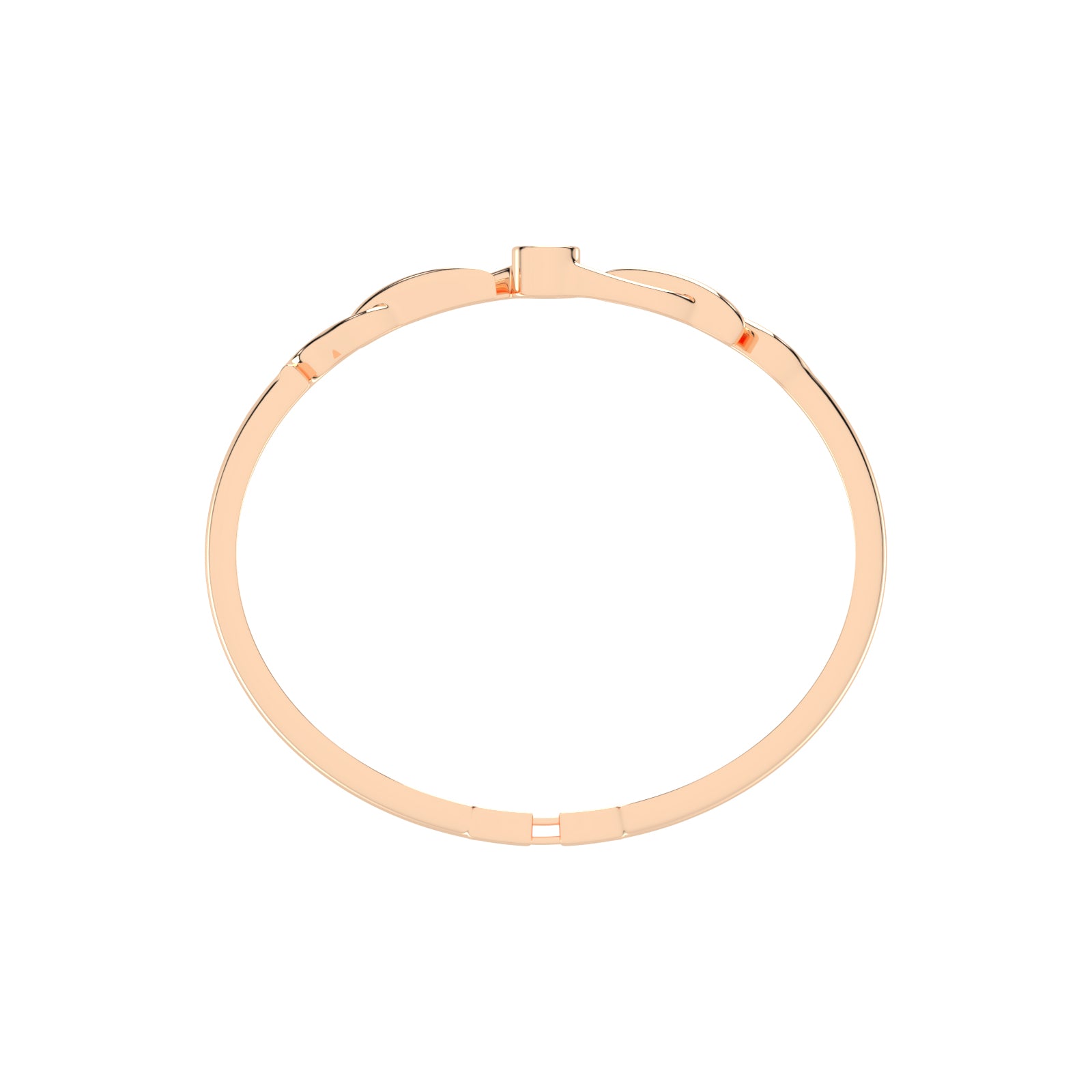 Vellia 0.50Ct Single Round Cut Kada Lab Diamond Bracelet